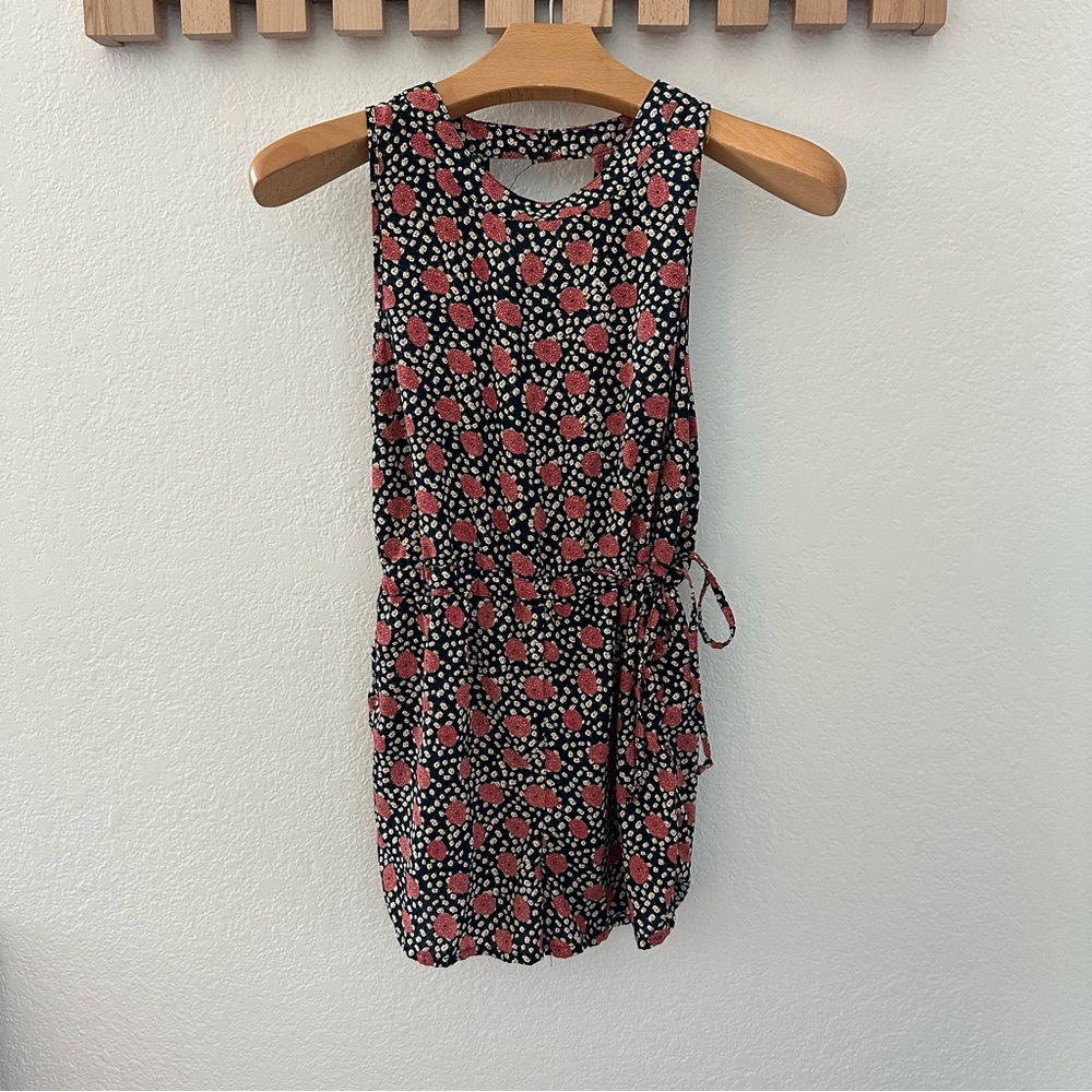Urban Outfitters Floral Sleeveless romper